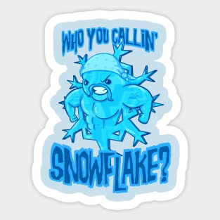 Snowflake Sticker